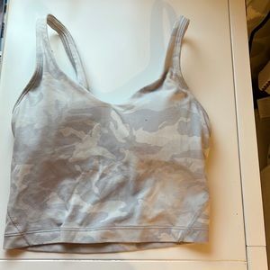 lululemon white camo align tank